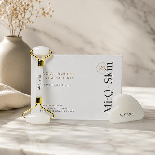 Facial Roller & Gua Sha Kit by Mi:Q-Skin
