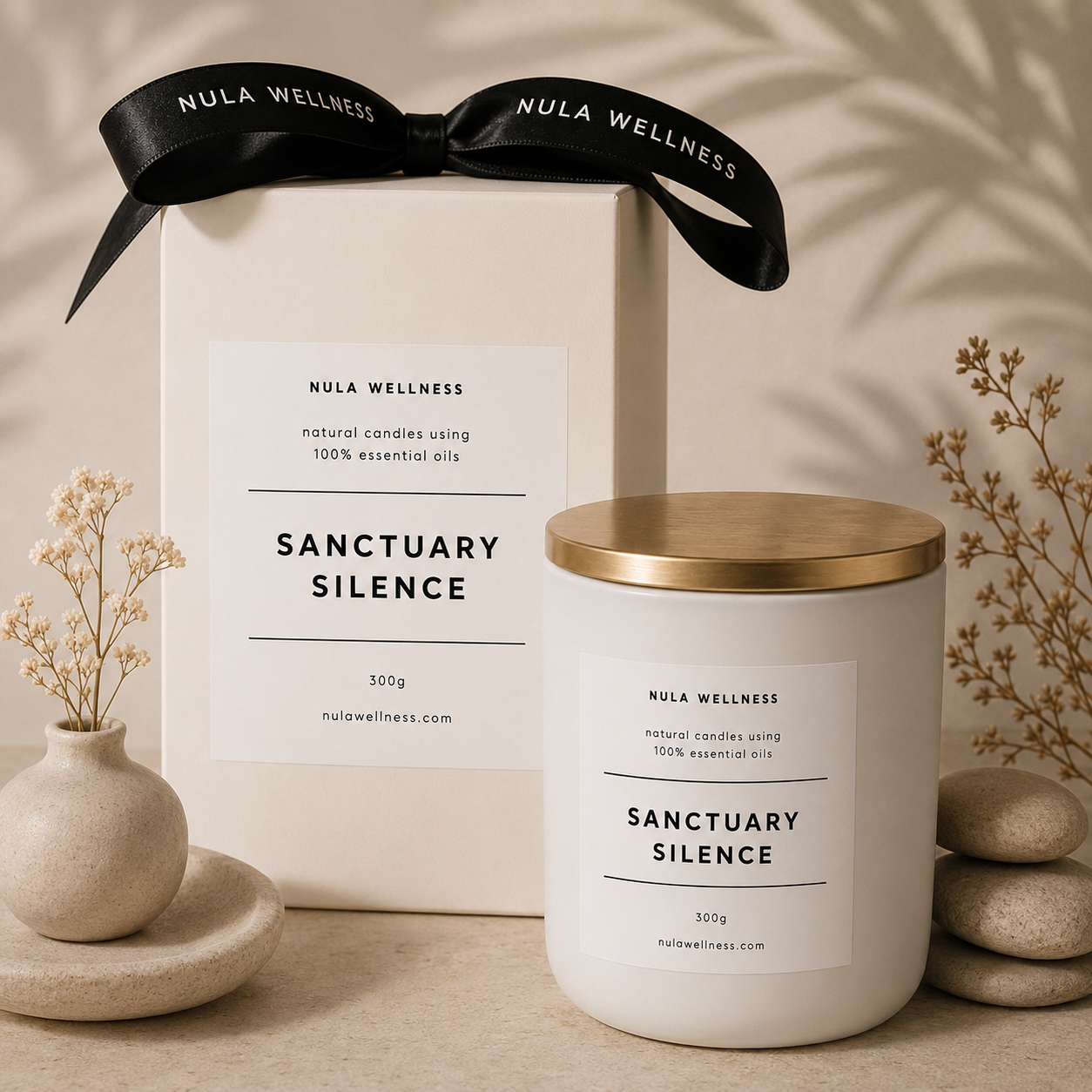 Sanctuary Silence Luxury soy Wax